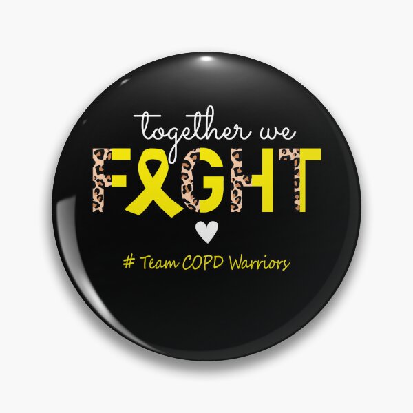 Item preview, COPD Awareness Together We Fight Team COPD Warriors designed and sold by whlrcheryl.