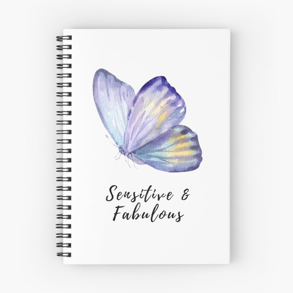Item preview, Sensitive and Fabulous Blue Butterfly designed and sold by HSPgiftshop.