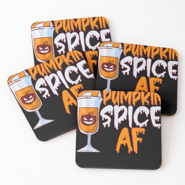 Item preview, Pumpkin Spice AF Orange Cream Ice Happy Halloween  designed and sold by ALTAIRMARIA9.