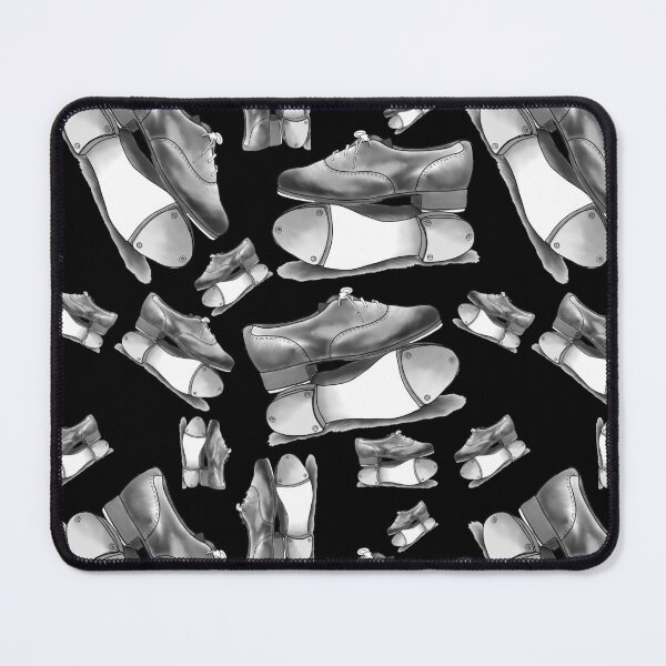 Item preview, Black Tap Dance Shoes Stacked  designed and sold by Tara Barnaba.