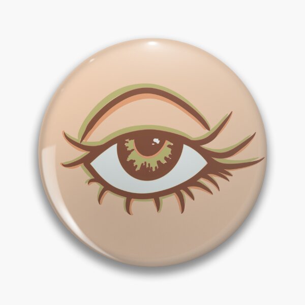 Item preview, Orange Psychic Eye designed and sold by Wicked Creationz.