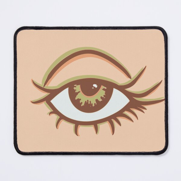 Item preview, Orange Psychic Eye designed and sold by Wicked Creationz.