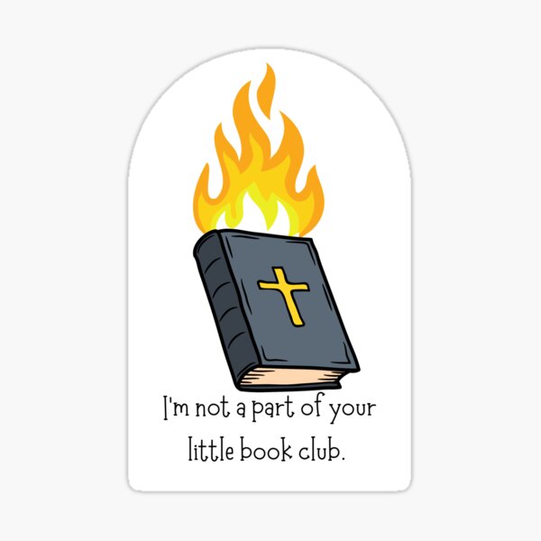 Item preview, I’m Not a Part of Your Little Book Club designed and sold by toadsforall.