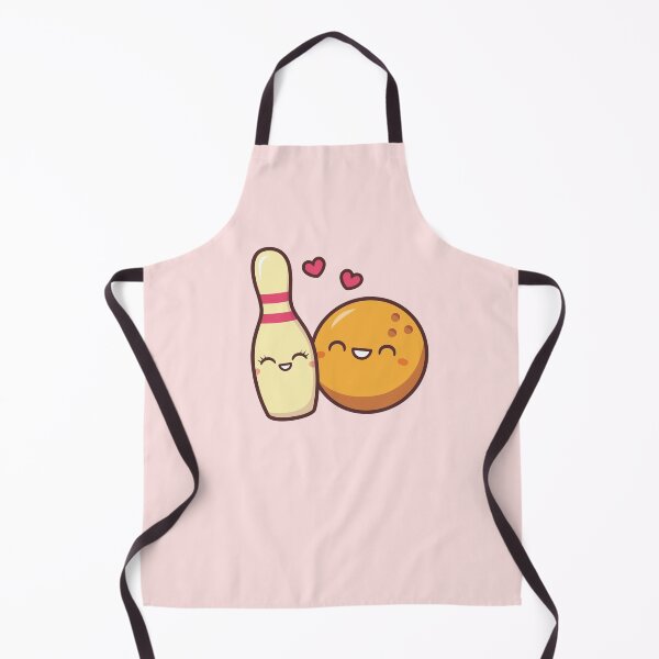 Item preview, Cute Lovestruck Bowling Pin and Ball designed and sold by rustydoodle.