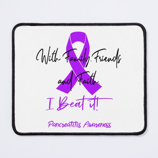 Item preview, Pancreatitis Warrior - With Family, Friends, and Faith - I BEAT IT! designed and sold by Robbsyn.