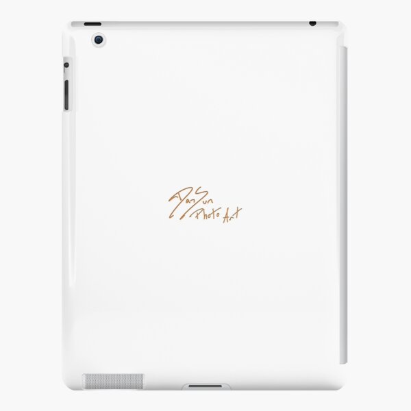 Hand Written DanSun Photo Art Logo iPad Snap Case