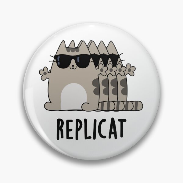 Item preview, Replicat Funny Replicated Cat Puns  designed and sold by punnybone.