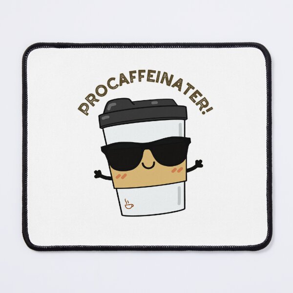 Item preview, Procaffeinater Funny Coffee Puns  designed and sold by punnybone.