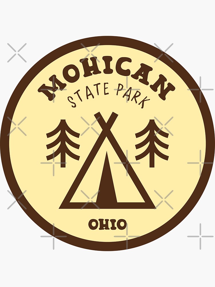 "Mohican State Park Ohio " Sticker for Sale by Naturedesign21 Redbubble
