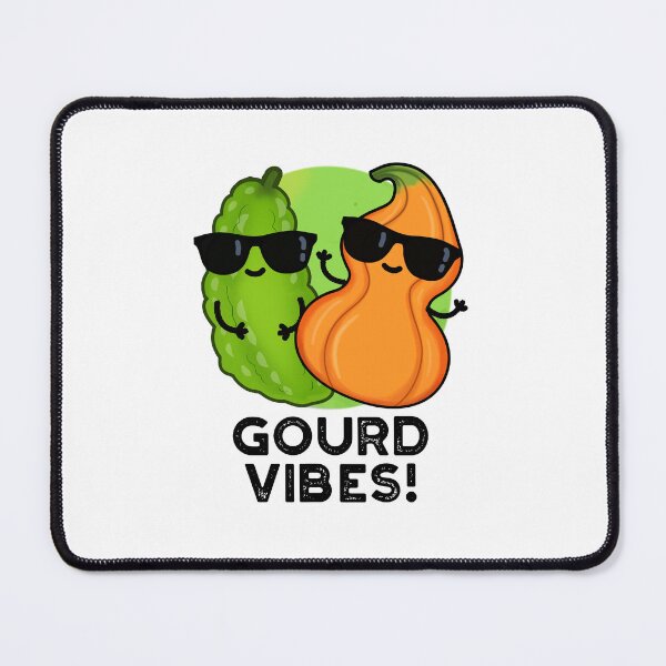 Item preview, Gourd Vibes Funny Veggie Puns  designed and sold by punnybone.