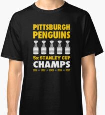 Pittsburgh Penguins 5x Champs Classic T-Shirt