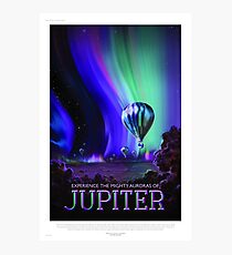 Jupiter - NASA/JPL Travel Poster Photographic Print