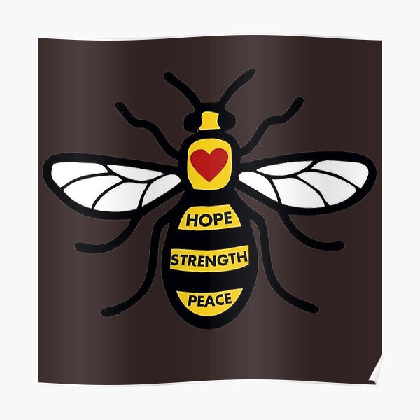 "hope bee" Poster for Sale by dutawacana Redbubble