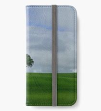 A Tree in a Field iPhone Wallet/Case/Skin