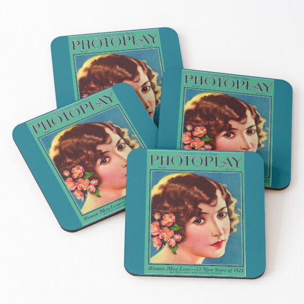 Item preview, Vintage Photoplay Roaring Twenties Magazine Cover designed and sold by Emeris.