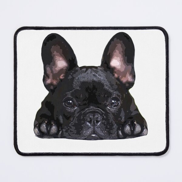Item preview, French Bulldog Black Puppy Dog designed and sold by ElegantCat.