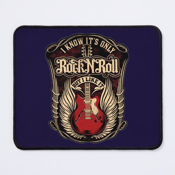Aperçu de l'œuvre Ce n'est que du rock 'n' roll mais j'aime ça créée et vendue par GHarshita.