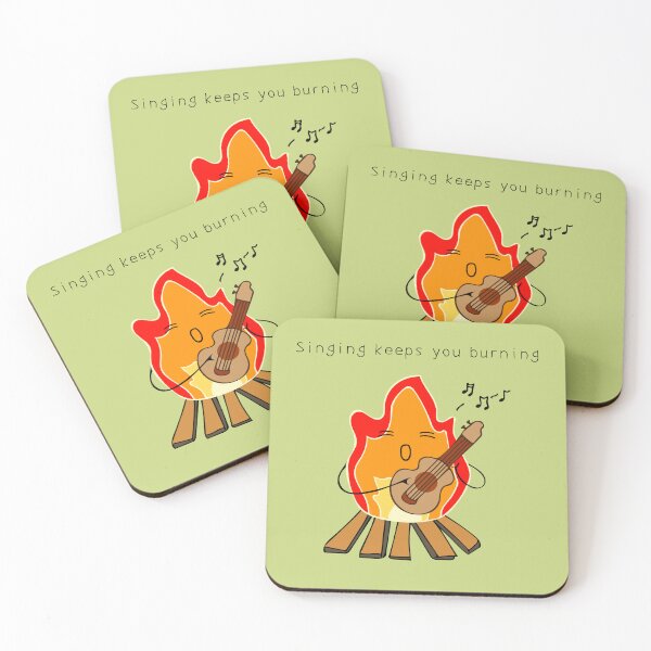 Item preview, Singing keeps you burning designed and sold by wordspotrayal.