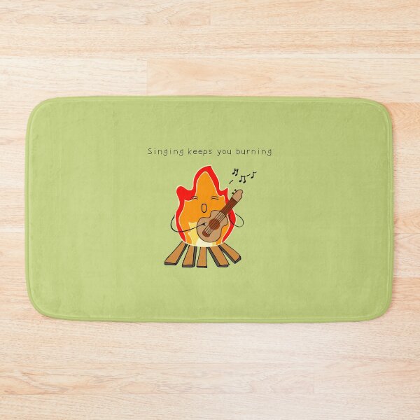 Item preview, Singing keeps you burning designed and sold by wordspotrayal.
