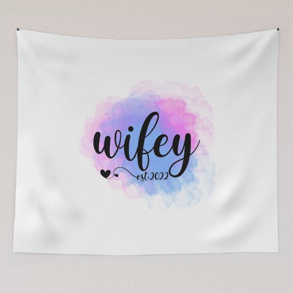 Item preview, Wifey Est 2022 designed and sold by ShopSVGStyles.