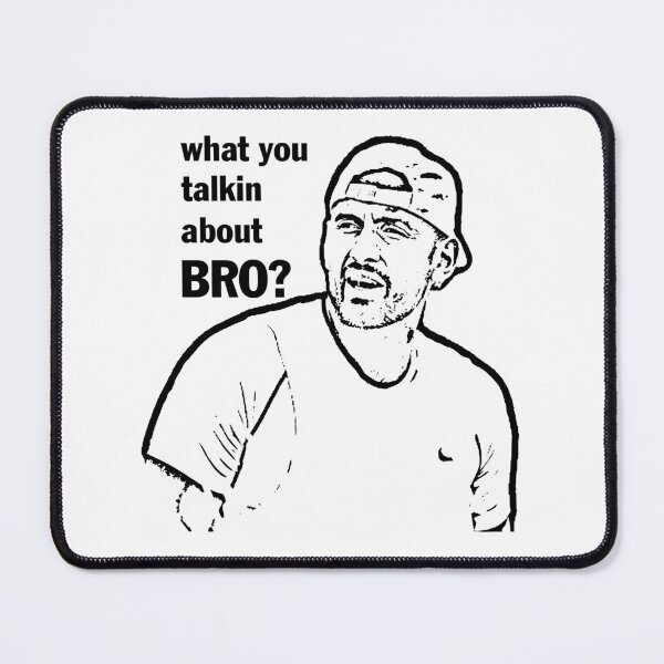 Item preview, Nick Kyrgios What You Talkin About Bro designed and sold by WellingtonAdams.