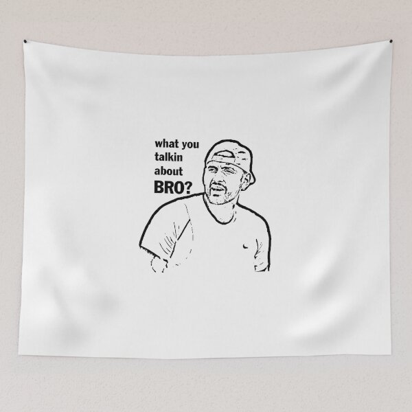 Item preview, Nick Kyrgios What You Talkin About Bro designed and sold by WellingtonAdams.