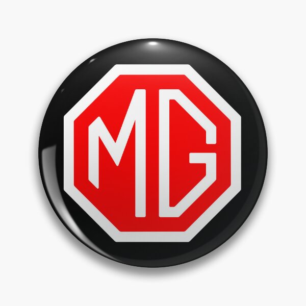 Aperçu de l'œuvre Badge MGB - Fond rouge créée et vendue par CellularSong.