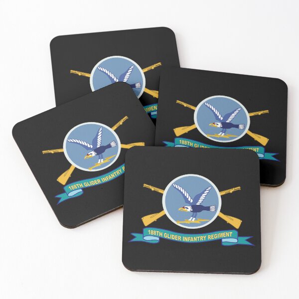 Item preview, 188th Glider Infantry Regiment w Br - SSI - Ribbon X 300 designed and sold by Military Insignia Products.