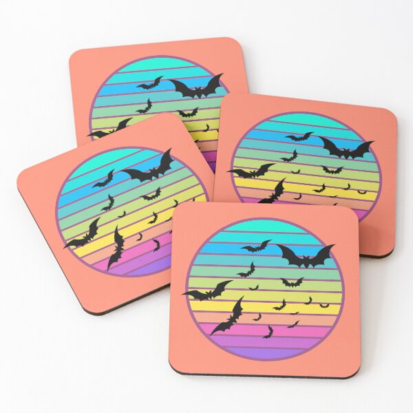 Item preview, Rainbow Sherbet Bats designed and sold by toadsforall.