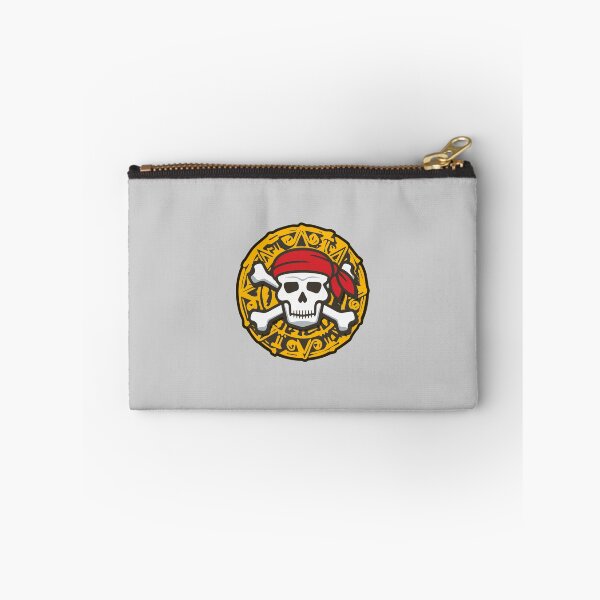 Item preview, Halloween Pirate Skull Medal Coin designed and sold by PodiShawna.