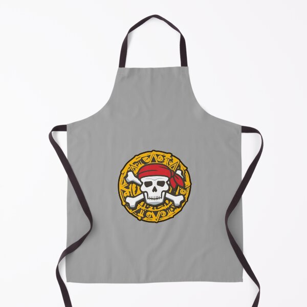 Item preview, Halloween Pirate Skull Medal Coin designed and sold by PodiShawna.