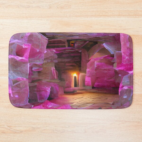Item preview, Crystal cave of amethyst ore (minecraft inspired) designed and sold by LionsDenForUs.