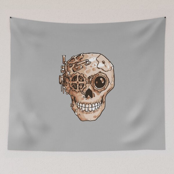 Item preview, Halloween Mechanical Skull  designed and sold by PodiShawna.