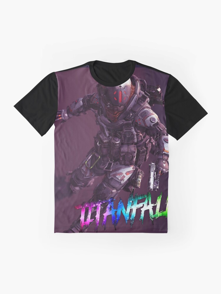 Alternate view of Titanfall 4K Graphic T-Shirt