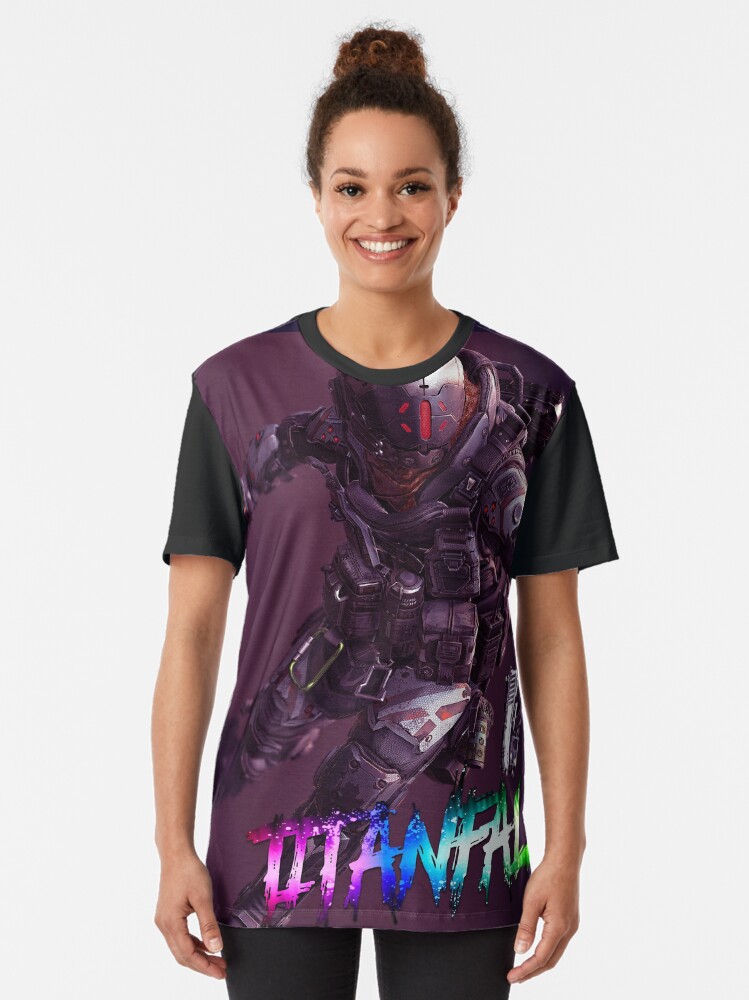 Alternate view of Titanfall 4K Graphic T-Shirt