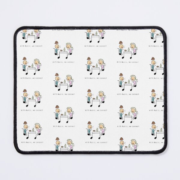 Item preview, With Music, we connect designed and sold by wordspotrayal.