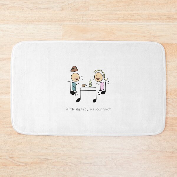 Item preview, With Music, we connect designed and sold by wordspotrayal.