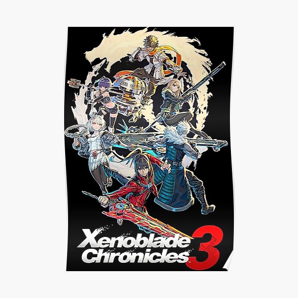 Alle Zeiten von Xenoblade 3 Vintage Poster