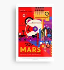 Mars - NASA/JPL Travel Poster Metal Print
