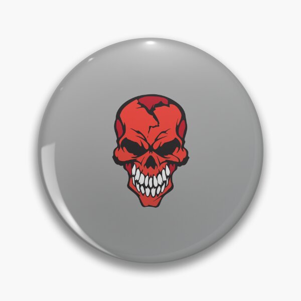 Item preview, Halloween Red Skull designed and sold by PodiShawna.