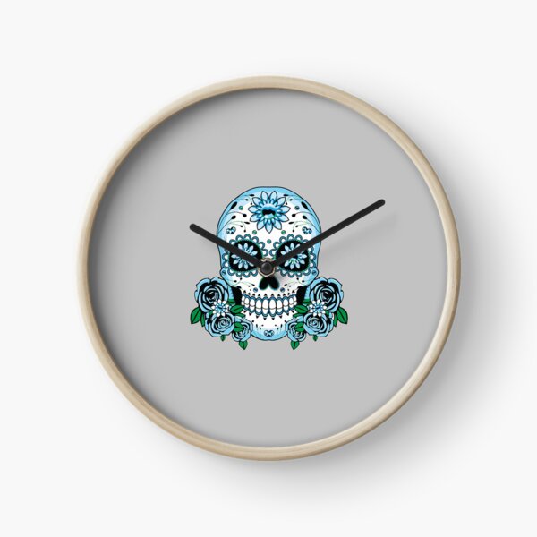 Item preview, Halloween White Floral Skull  designed and sold by PodiShawna.