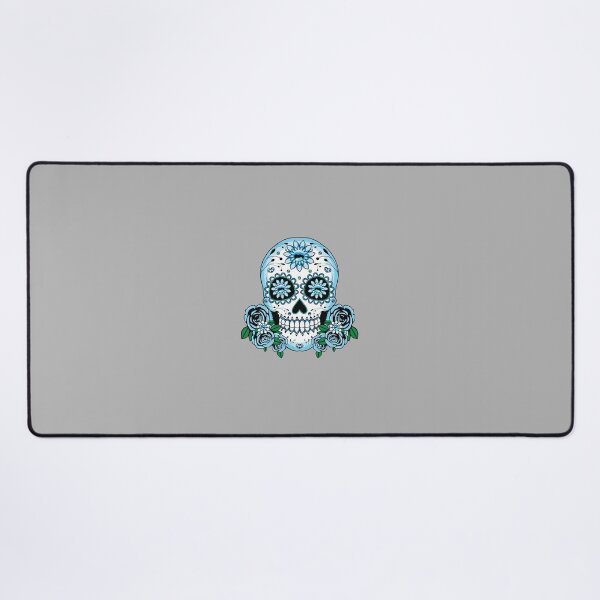 Item preview, Halloween White Floral Skull  designed and sold by PodiShawna.