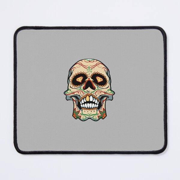 Item preview, Halloween Floral Skull Tattoo  designed and sold by PodiShawna.