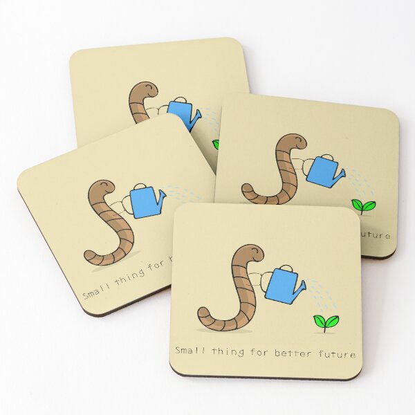 Item preview, little worm love nature designed and sold by wordspotrayal.