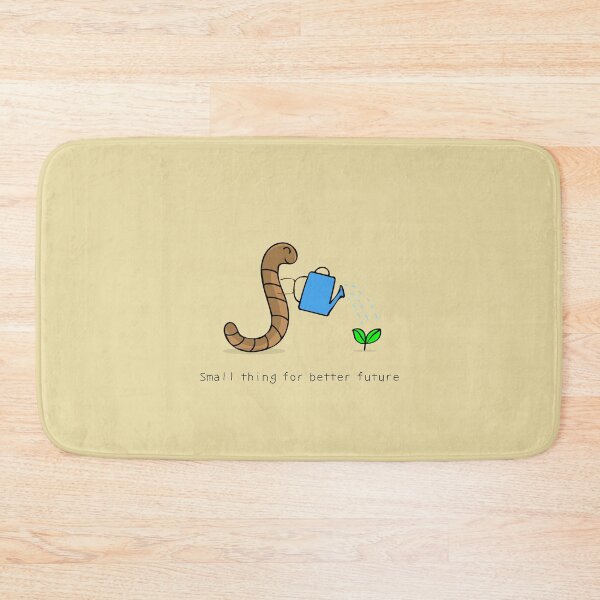 Item preview, little worm love nature designed and sold by wordspotrayal.