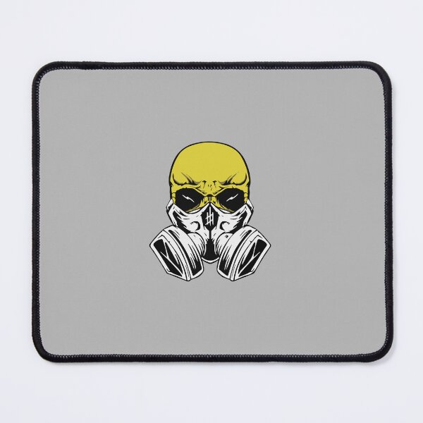 Item preview, Halloween Yellow Skull Gas Mask  designed and sold by PodiShawna.