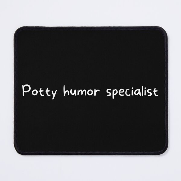 Item preview, Potty humor specialist | toilet | bathroom | Silly | Funny | Kids | Dark Background designed and sold by SidefatSayings.