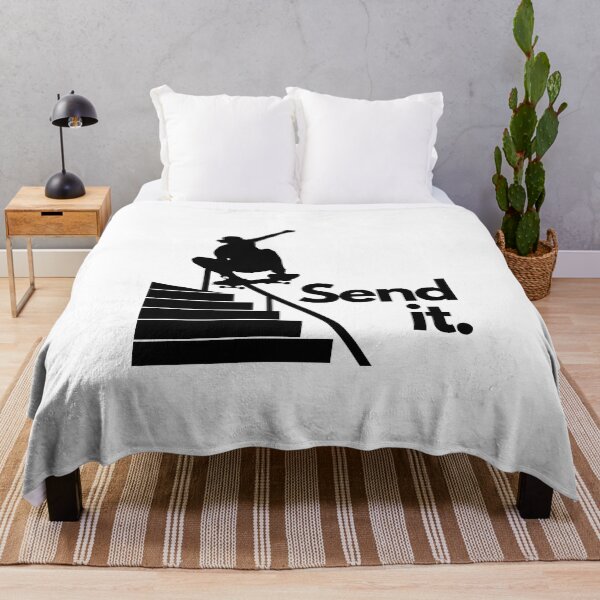 Item preview, Skateboarding Send It designed and sold by whyNautDesigns.