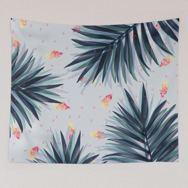 Item preview, Unique Delicate Tropical Leaves Pattern designed and sold by oursunnycdays.