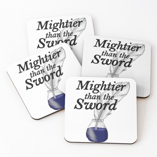 Item preview, Mightier than the Sword designed and sold by an-open-book.